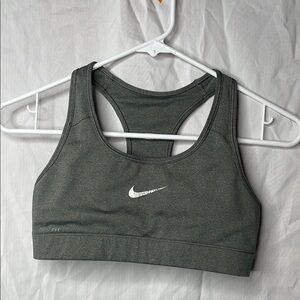 Nike Gray Sports Bra Medium Support
